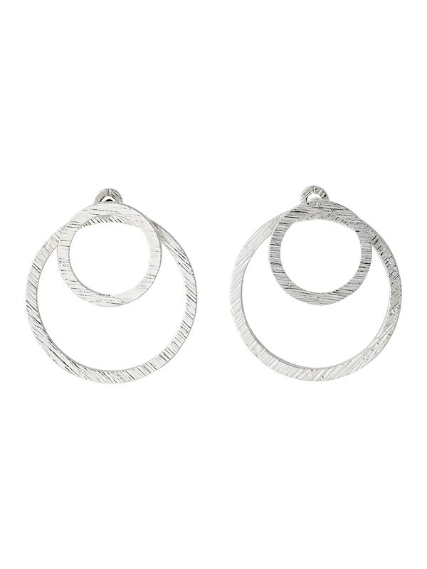 Pilgrim Pilgrim Обеци 'Zooey'  сребърно