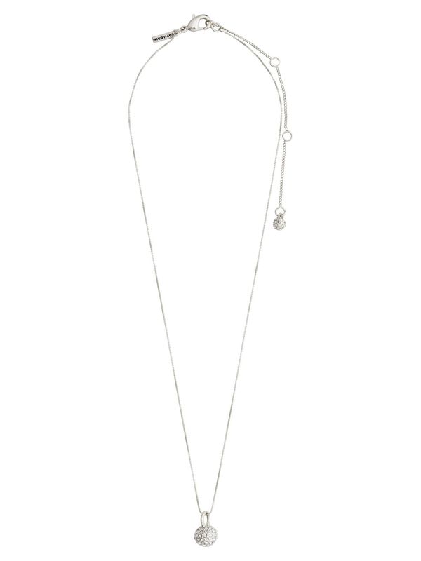 Pilgrim Pilgrim Верижка 'EDTLI'  сребърно / прозрачно