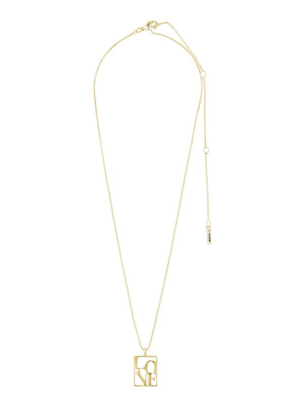 Pilgrim Pilgrim Верижка 'Love Tag'  злато