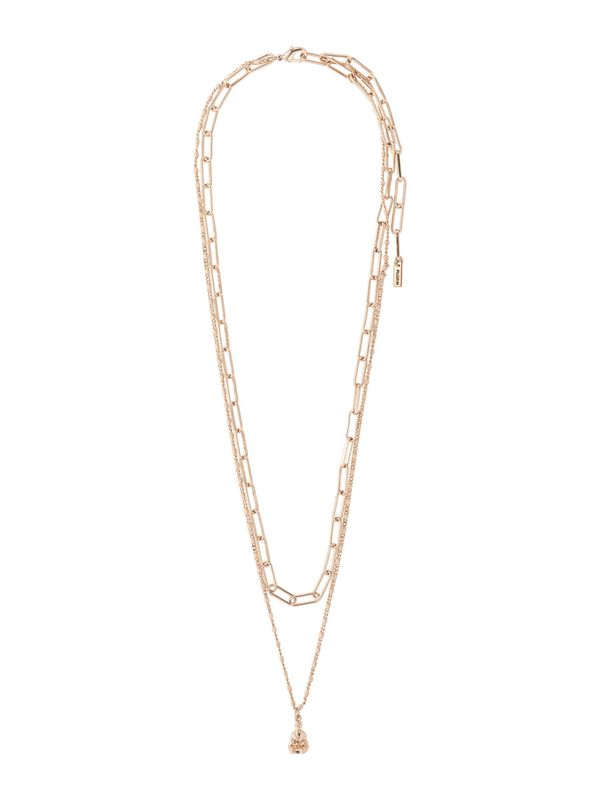 Pilgrim Pilgrim Верижка 'Sincerity'  розово злато / сиво