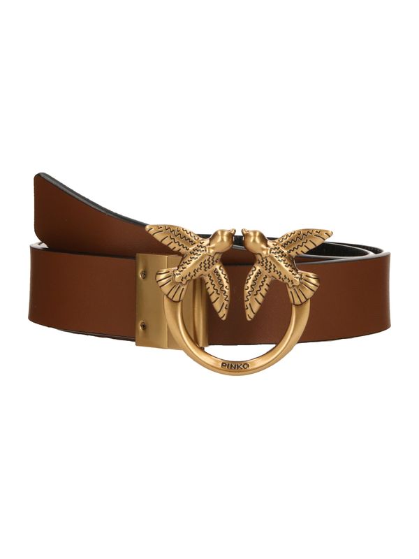PINKO PINKO Колан  кафяво / злато / черно