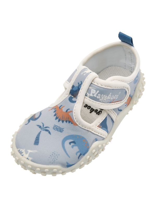 PLAYSHOES PLAYSHOES Чехли за плаж/баня 'Dino'  синьо / оранжево / черно / бяло