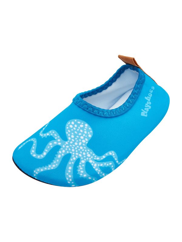 PLAYSHOES PLAYSHOES Чехли за плаж/баня 'Meerestiere'  небесносиньо / светлосиньо / бяло
