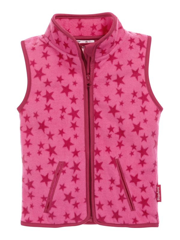 PLAYSHOES PLAYSHOES Елек 'Sterne'  розово / тъмнорозово