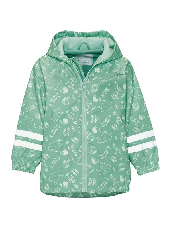 PLAYSHOES PLAYSHOES Функционално яке  зелено / бяло