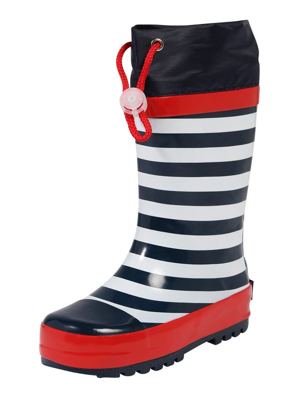 PLAYSHOES PLAYSHOES Гумени ботуши 'Maritim'  тъмносиньо / червено / бяло