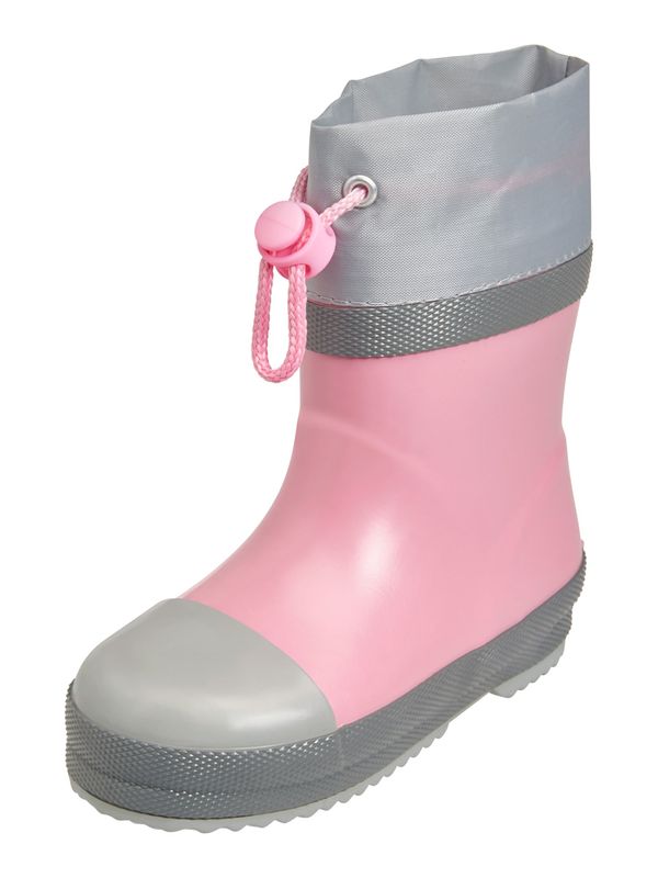 PLAYSHOES PLAYSHOES Гумени ботуши  сребърно сиво / тъмносиво / бледорозово