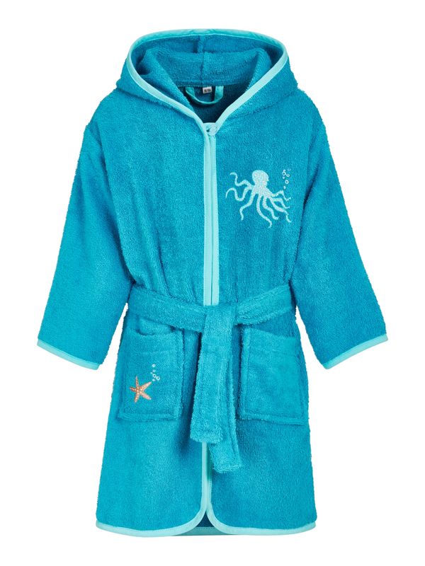 PLAYSHOES PLAYSHOES Халат за баня  тюркоазен / светлосиньо / оранжево