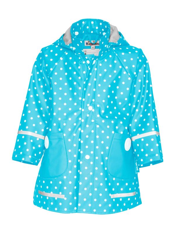 PLAYSHOES PLAYSHOES Палто  тюркоазен / бяло