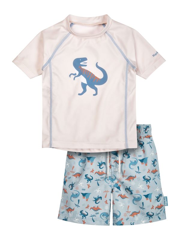 PLAYSHOES PLAYSHOES UV защита 'Dino'  екрю / синьо / светлосиньо / кафяво