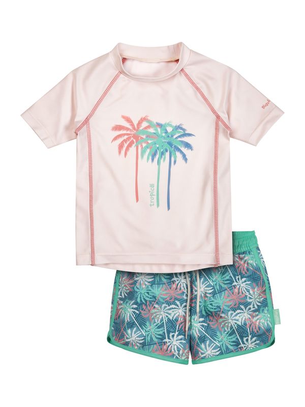 PLAYSHOES PLAYSHOES UV защита 'Palmen'  екрю / синьо / пъстро