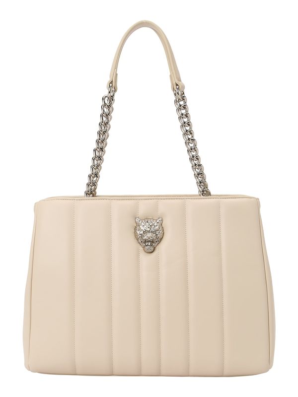 Plein Sport Plein Sport "Чанта тип ""Shopper""" 'MELISSA'  слонова кост / сребърно