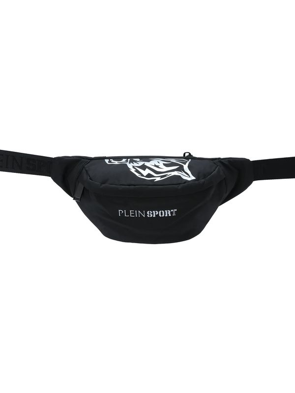 Plein Sport Plein Sport Чанта за кръста 'RUSHMORE'  черно / сребърно