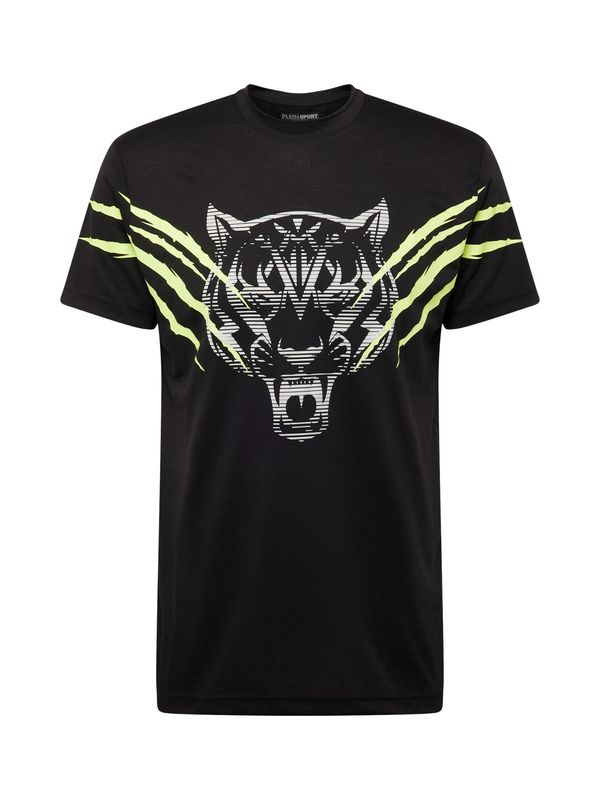 Plein Sport Plein Sport Тениска  пастелно жълто / черно / бяло