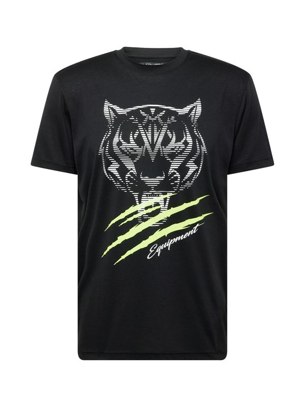 Plein Sport Plein Sport Тениска  светлосиво / светлозелено / черно / мръсно бяло