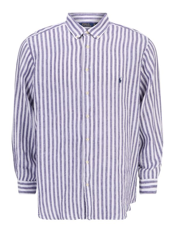 Polo Ralph Lauren Big & Tall Polo Ralph Lauren Big & Tall Риза  лилав / бяло