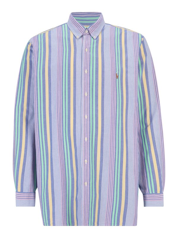 Polo Ralph Lauren Big & Tall Polo Ralph Lauren Big & Tall Риза  синьо / жълто / зелено / лавандула / бяло