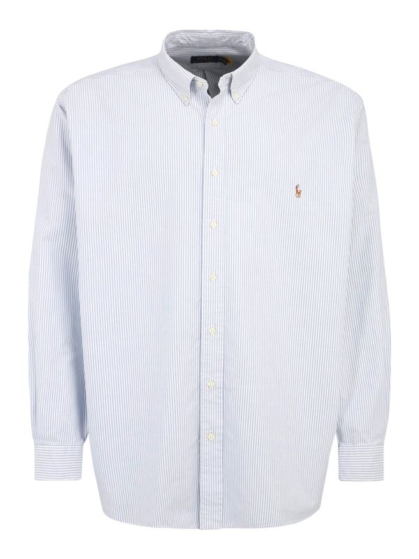 Polo Ralph Lauren Big & Tall Polo Ralph Lauren Big & Tall Риза  светлосиньо / бяло