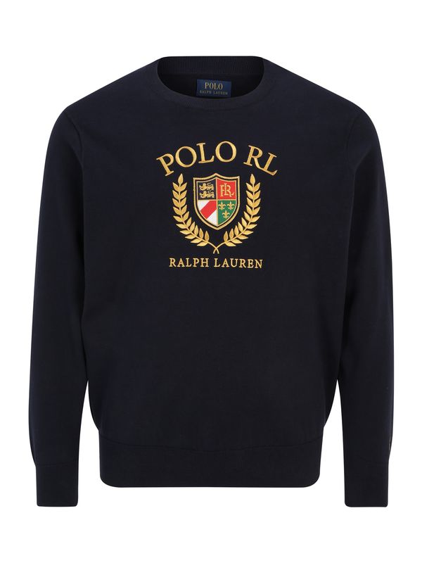 Polo Ralph Lauren Big & Tall Polo Ralph Lauren Big & Tall Суичър  нощно синьо / злато / тревнозелено / червено