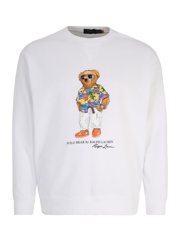 Polo Ralph Lauren Big & Tall Polo Ralph Lauren Big & Tall Суичър  синьо / оранжево / черно / бяло