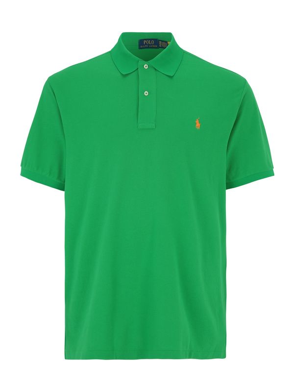 Polo Ralph Lauren Big & Tall Polo Ralph Lauren Big & Tall Тениска  зелено / оранжево