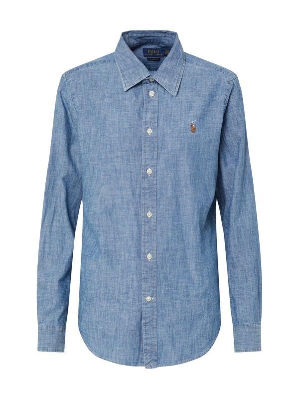 Polo Ralph Lauren Polo Ralph Lauren Блуза 'CHAMBRAY'  син деним