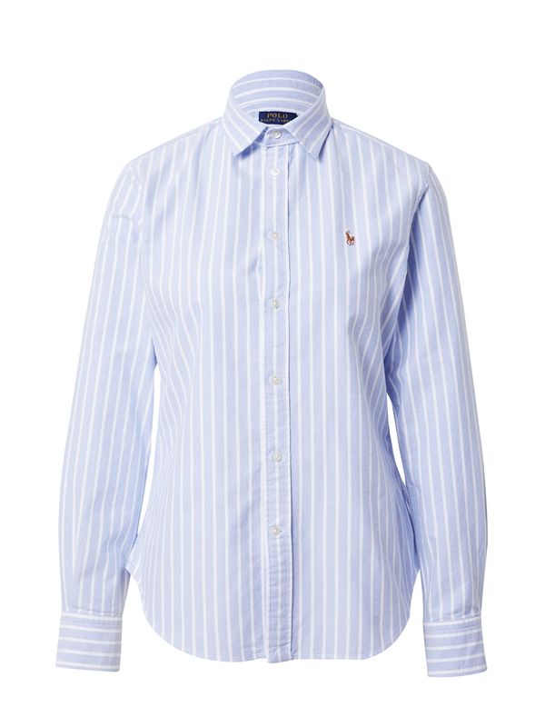 Polo Ralph Lauren Polo Ralph Lauren Блуза  светлосиньо / бяло
