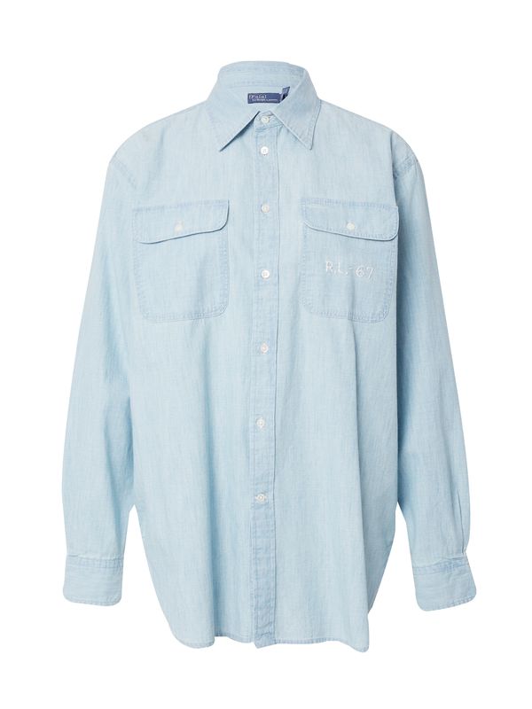 Polo Ralph Lauren Polo Ralph Lauren Блуза  светлосиньо / зелено / червено / бяло