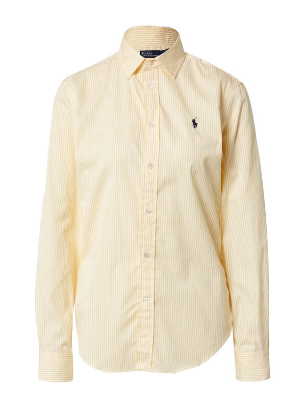 Polo Ralph Lauren Polo Ralph Lauren Блуза  жълто / бяло