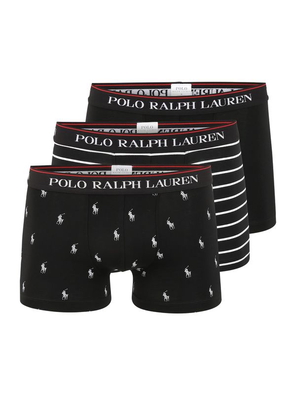 Polo Ralph Lauren Polo Ralph Lauren Боксерки 'Classic'  червено / черно / бяло