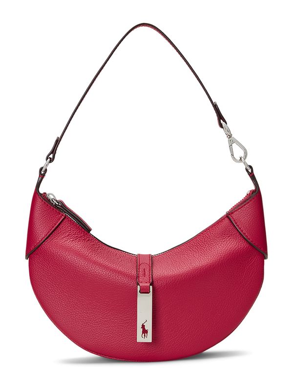 Polo Ralph Lauren Polo Ralph Lauren Чанта за през рамо  малина / сребърно