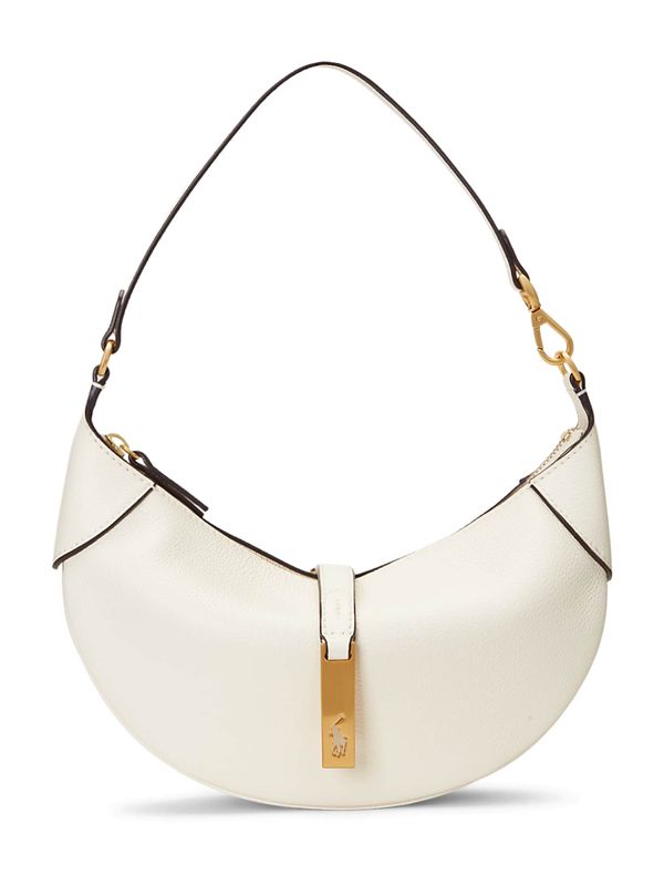 Polo Ralph Lauren Polo Ralph Lauren Чанта за през рамо  злато / мръсно бяло