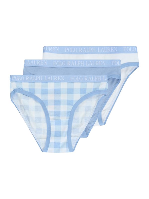 Polo Ralph Lauren Polo Ralph Lauren Долни гащи  светлосиньо / мръсно бяло