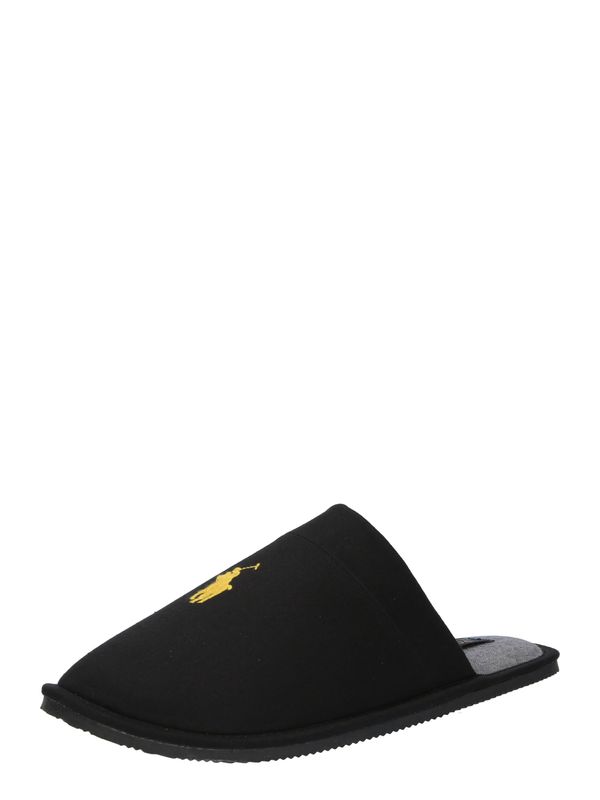 Polo Ralph Lauren Polo Ralph Lauren Домашни пантофи 'KLARENCE'  жълто / черно