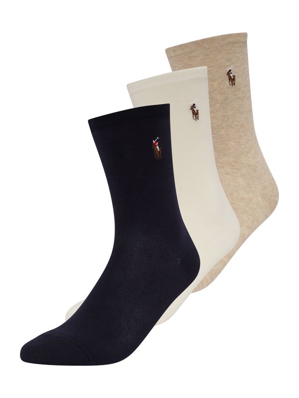 Polo Ralph Lauren Polo Ralph Lauren Къси чорапи  бежово / бежово меланж / черно