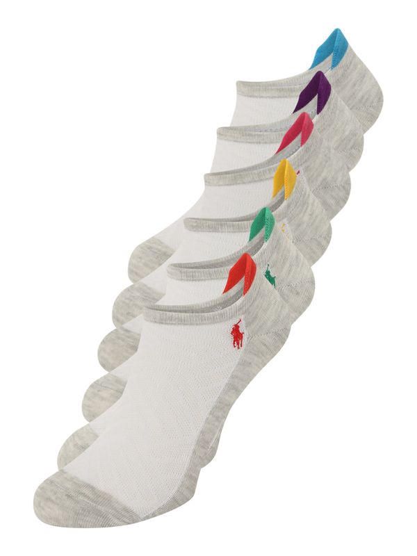 Polo Ralph Lauren Polo Ralph Lauren Къси чорапи  светлосиво / сив меланж / зелено / червено