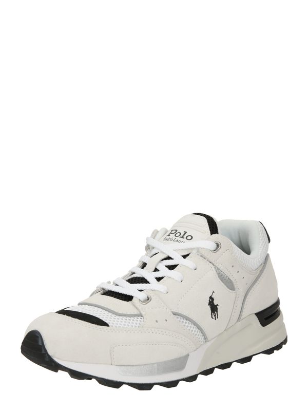 Polo Ralph Lauren Polo Ralph Lauren Ниски маратонки  черно / мръсно бяло / естествено бяло