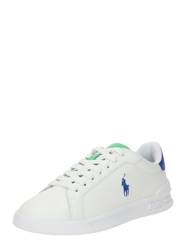 Polo Ralph Lauren Polo Ralph Lauren Ниски маратонки 'HRT CRT II'  синя тинтява / светлозелено / бяло