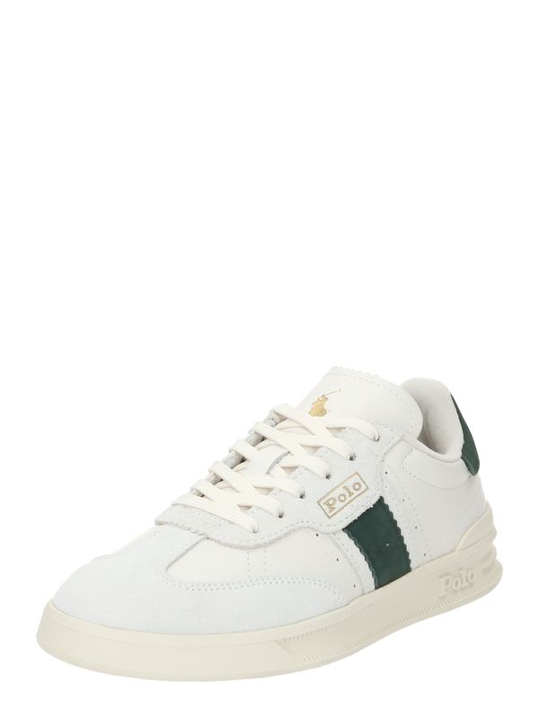 Polo Ralph Lauren Polo Ralph Lauren Ниски маратонки 'HTR AERA'  злато / елхово зелено / бяло