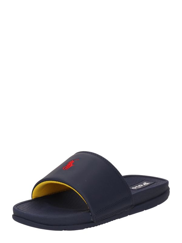 Polo Ralph Lauren Polo Ralph Lauren Отворени обувки 'FAIRVIEW'  нейви синьо / жълто / червено