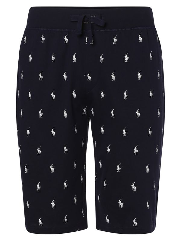Polo Ralph Lauren Polo Ralph Lauren Панталон пижама  черно / бяло
