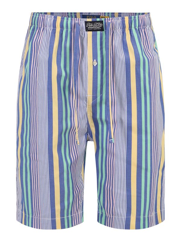 Polo Ralph Lauren Polo Ralph Lauren Панталон пижама  синьо / жълто / зелено / бледорозово