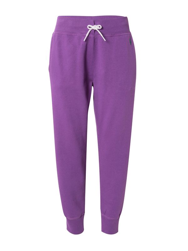 Polo Ralph Lauren Polo Ralph Lauren Панталон  тревнозелено / тъмнолилаво