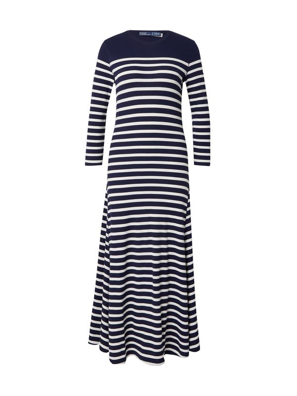 Polo Ralph Lauren Polo Ralph Lauren Плетена рокля  морскосиньо / бяло