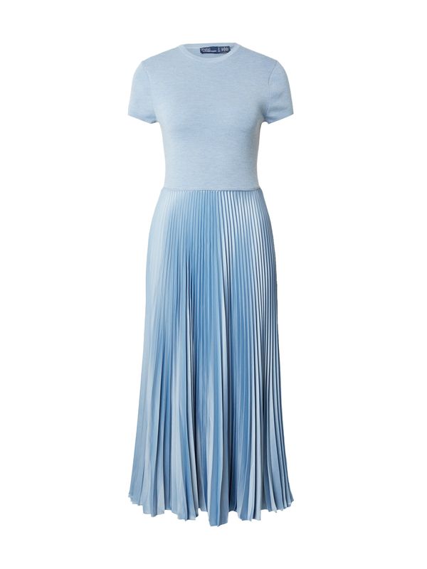 Polo Ralph Lauren Polo Ralph Lauren Плетена рокля  светлосиньо