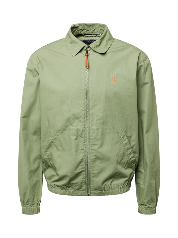 Polo Ralph Lauren Polo Ralph Lauren Преходно яке 'BAYPORT'  светлозелено / оранжево