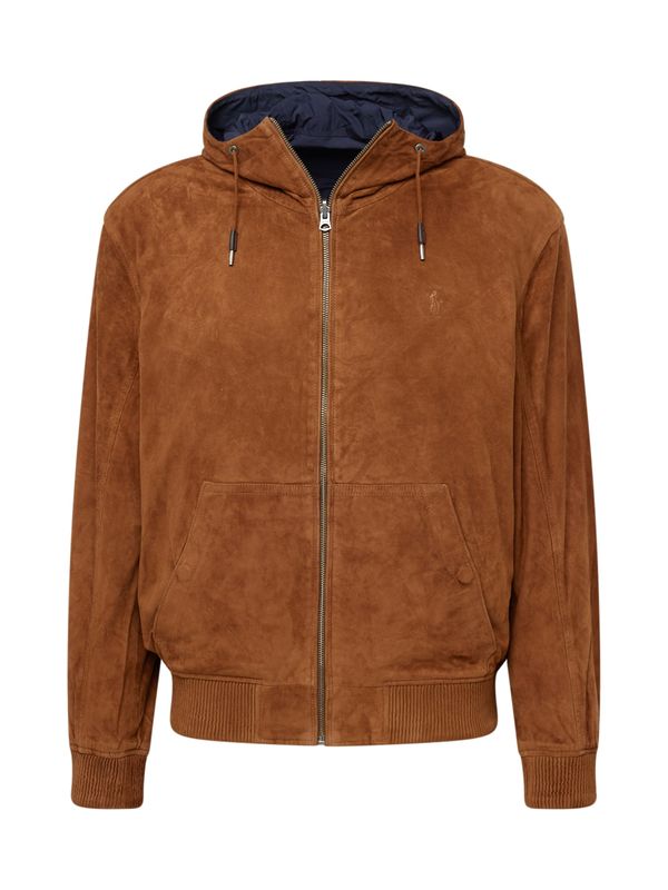 Polo Ralph Lauren Polo Ralph Lauren Преходно яке 'REVHENSON'  нейви синьо / пуебло оранжево-кафяво