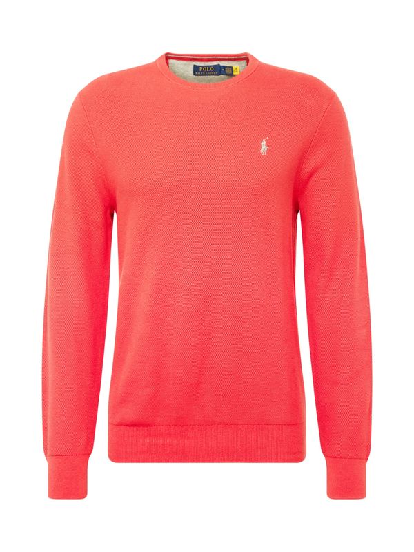 Polo Ralph Lauren Polo Ralph Lauren Пуловер  бежово / светлочервено