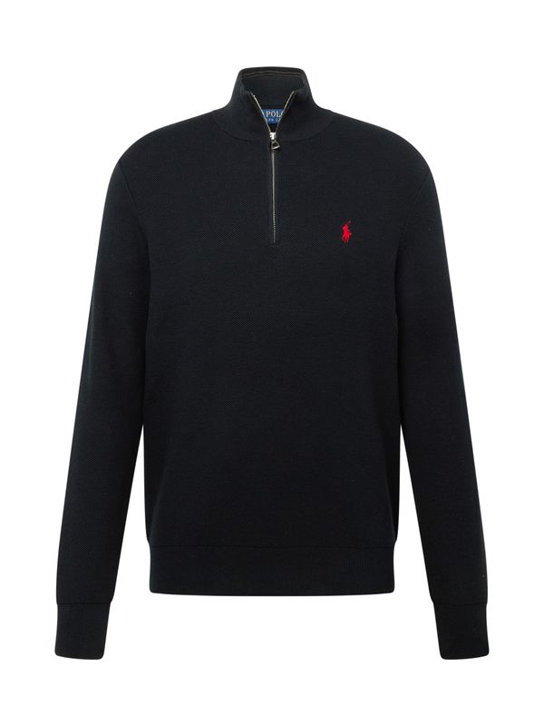 Polo Ralph Lauren Polo Ralph Lauren Пуловер  червено / черно