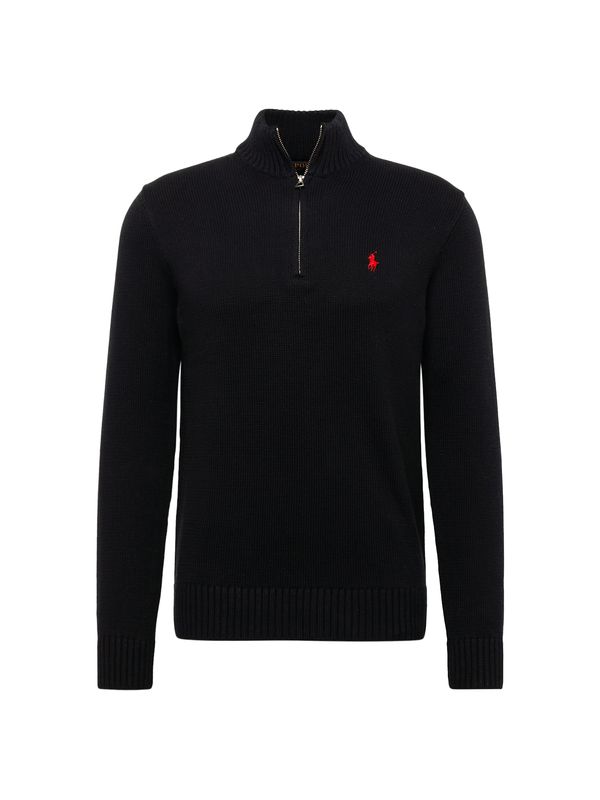 Polo Ralph Lauren Polo Ralph Lauren Пуловер  червено / черно